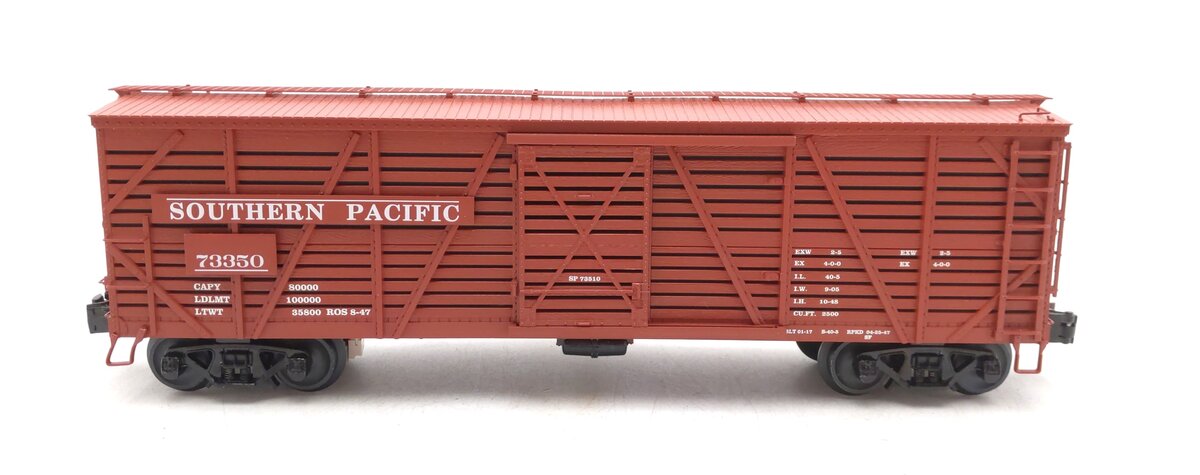 Lionel 2022130 O VISIONLINE Southern Pacific Express Stock Car #73350 LN