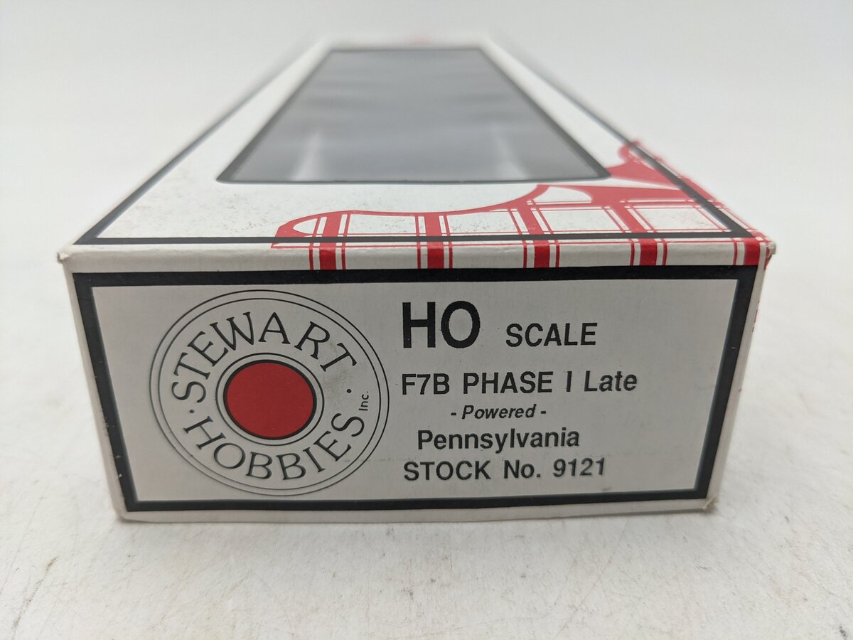 Stewart Hobbies 9121 HO Scale Pennsylvania F7B Phase 1 Diesel Locomotive EX/Box