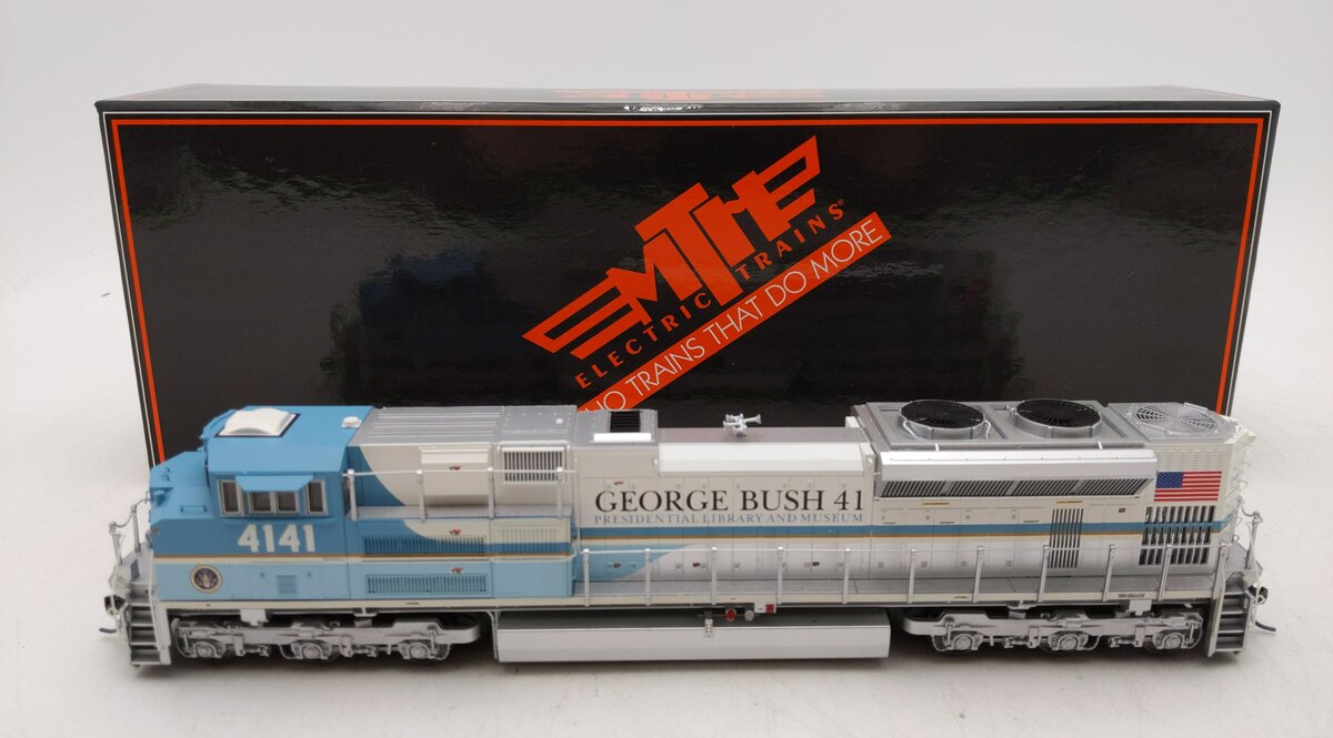 MTH 80-2396-1 HO George H. Bush SD70ACe Diesel Locomotive #4141 w/ PS3