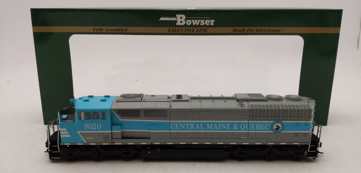 Bowser 24984 Ho Sd40-2F DSL CM&Q Locomotive 9020 W/sd