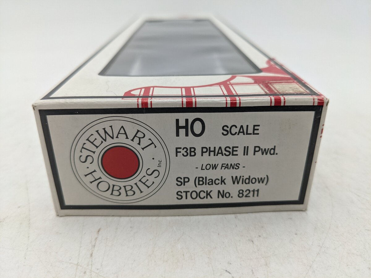 Stewart 8211 HO Southern Pacific Phase II Powered F-3 B Unit Diesel Locomotive EX/Box