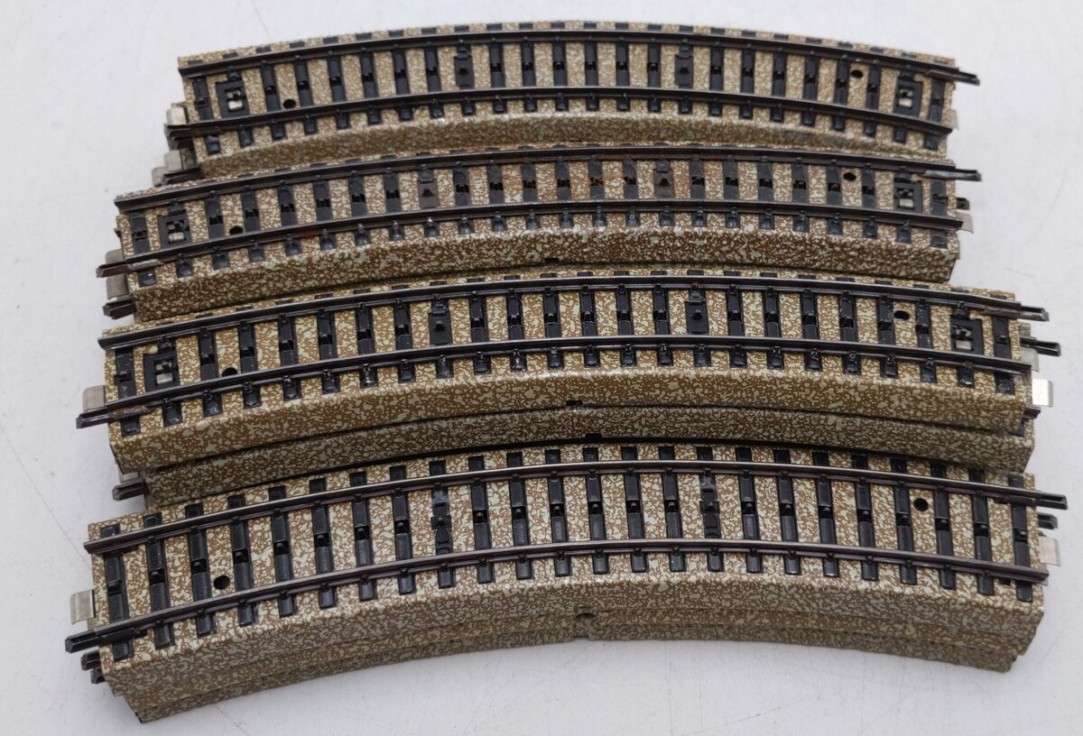 Marklin 5100 HO M Track Metal Curved Track [18] VG