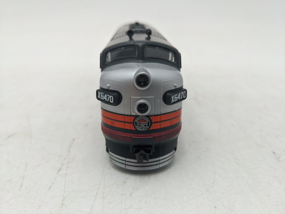 Stewart 9240 HO SP Black Widow F7A Phase II Powered Diesel Locomotive #6470 EX/Box