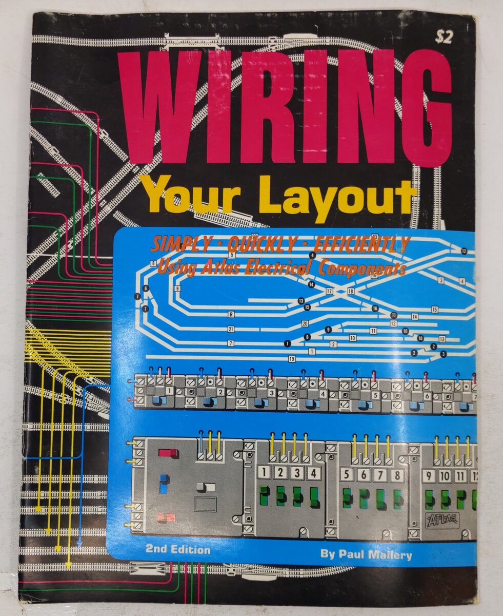 Wiring Your Layout 2nd Edition Paperback Book By Paul Mallery VG