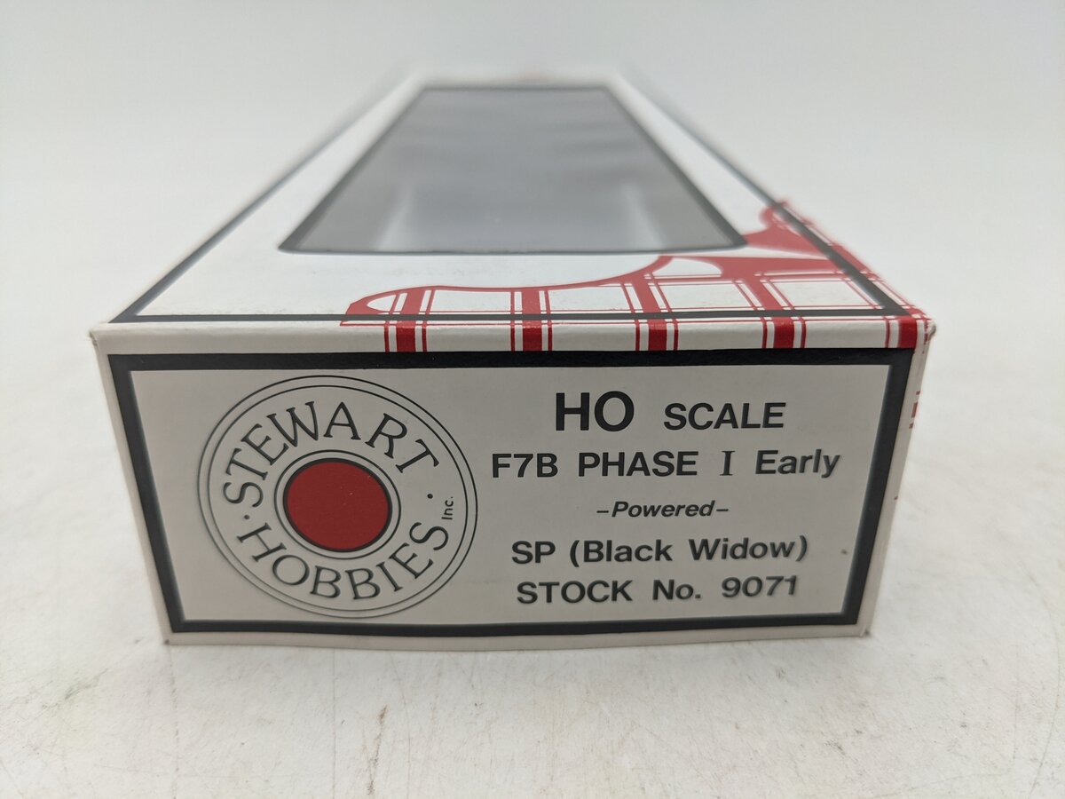 Stewart 9071 HO SP Black Widow F7B Phase 1 Early Powered Diesel Locomotive EX/Box