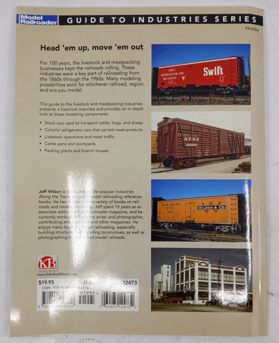 Livestock & Meatpacking Paperback Book By Jeff Wilson VG