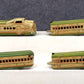 Marx M-10005 Vintage O Union Pacific Streamliner w/ 3 Passenger Cars VG