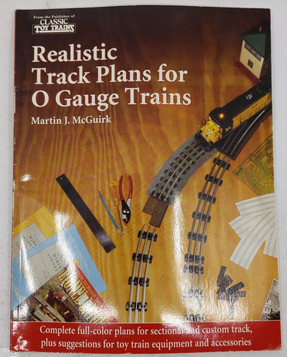 Realistic Track Plans for O Gauge Trains Paperback Book By Martin J. McGuirk VG