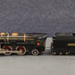 MTH 10-1092-1 Std. Gauge Tinplate 392E Steam Locomotive and Tender w/PS1 VG