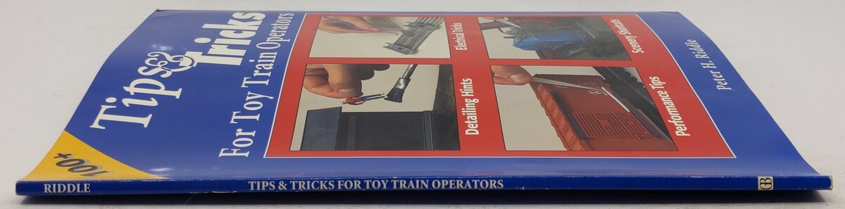 Tips and Tricks for Toy Train Operators Paperback Book By Peter H. Riddle VG