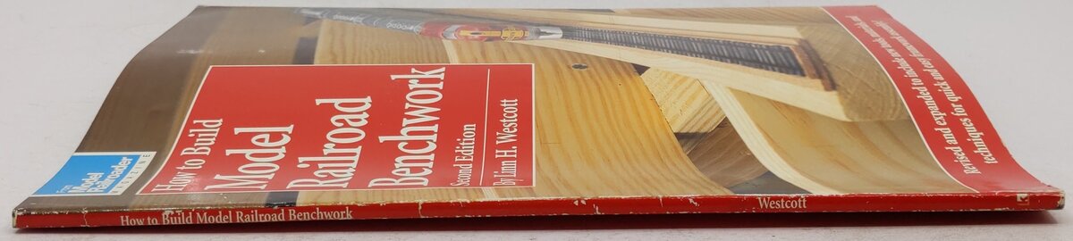 How To Build Model Railroad Benchwork 2nd Paperback Book By Linn H. Westcott VG