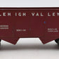 Lionel 6456 Vintage O Lehigh Valley Maroon 2-Bay Hopper Car #25000 VG/Box