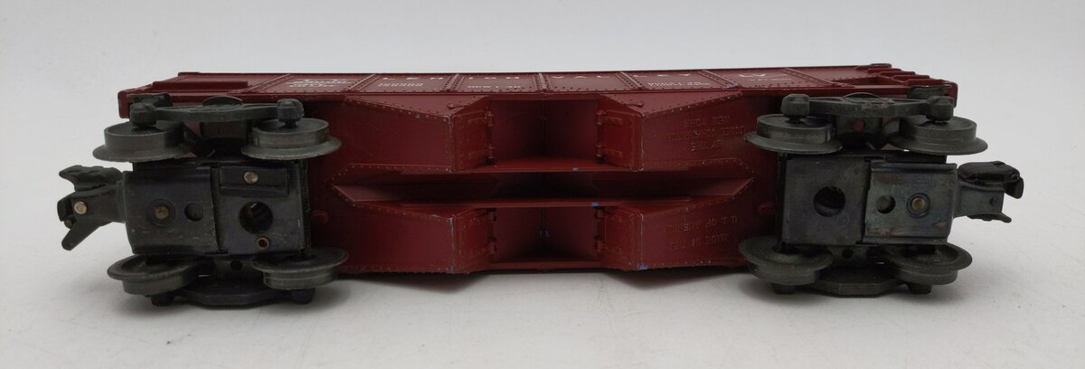 Lionel 6456 Vintage O Lehigh Valley Maroon 2-Bay Hopper Car #25000 VG/Box