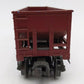 Lionel 6456 Vintage O Lehigh Valley Maroon 2-Bay Hopper Car #25000 VG/Box