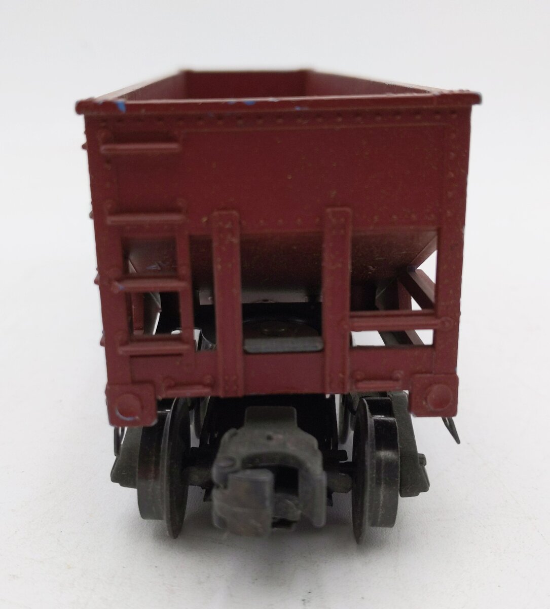 Lionel 6456 Vintage O Lehigh Valley Maroon 2-Bay Hopper Car #25000 VG/Box