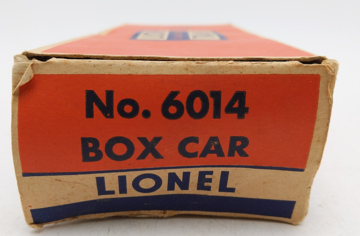 Lionel 6014 Vintage O Bosco Red Short Boxcar EX/Box