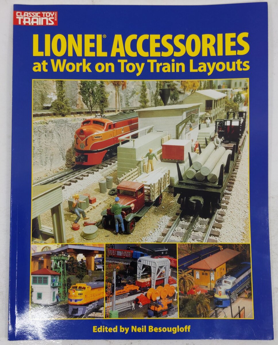 Lionel Accessories At Work On Toy Train Layouts Paperback Book Neil Besougloff VG