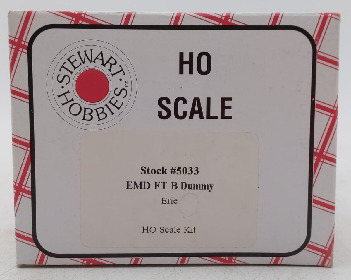 Stewart 5033 HO Erie Dummy B Unit Diesel Locomotive LN/Box