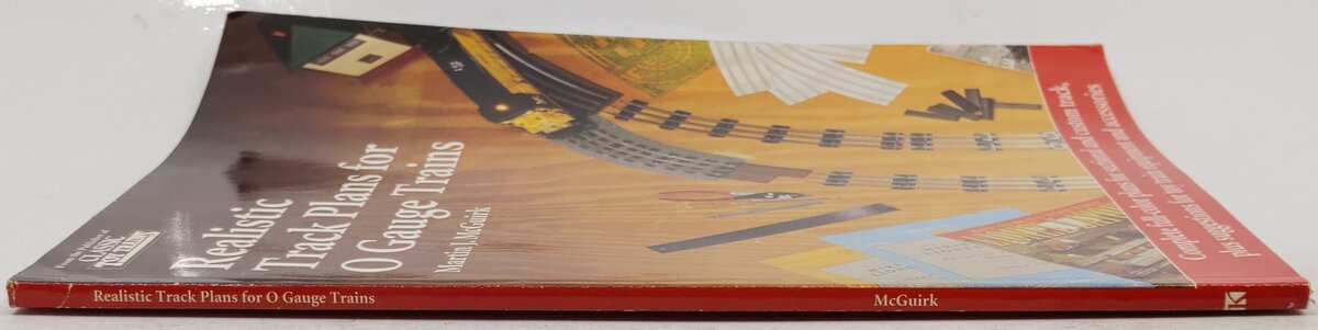 Realistic Track Plans for O Gauge Trains Paperback Book By Martin McGuirk VG