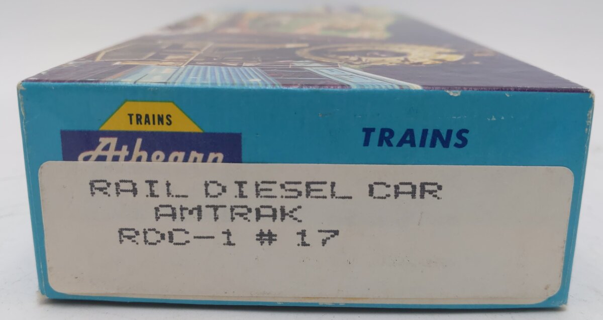 Athearn HO Amtrak RDC-1 Dummy Rail Diesel Passenger Coach Car #17 EX/Box