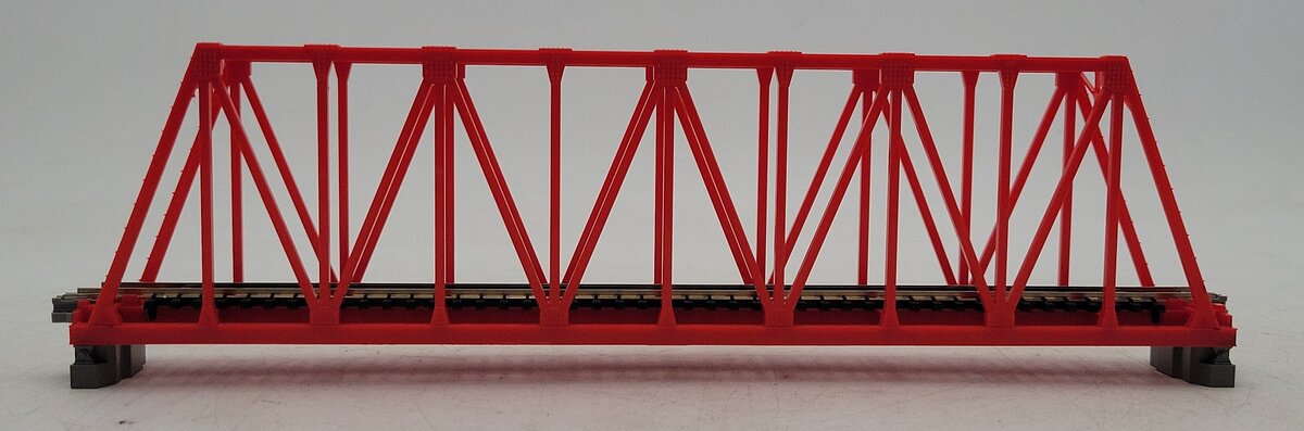 Kato 23040 N Scale Single Track Girder Bridge S248T  9 3/4 Inches EX