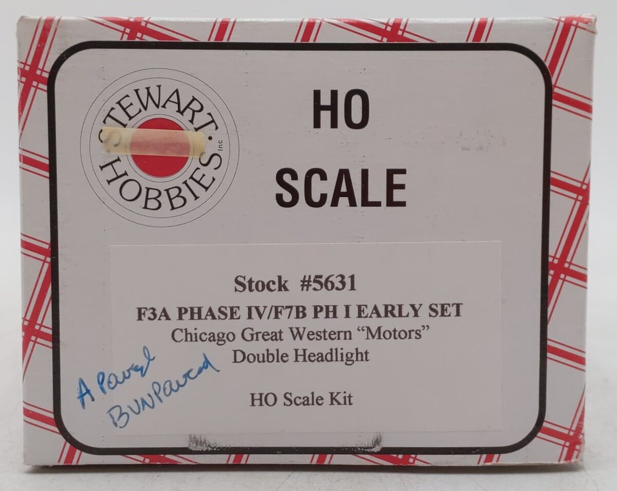 Stewart Hobbies 5631 HO Scale A Unit & Dummy B Unit Diesel Locomotive LN/Box