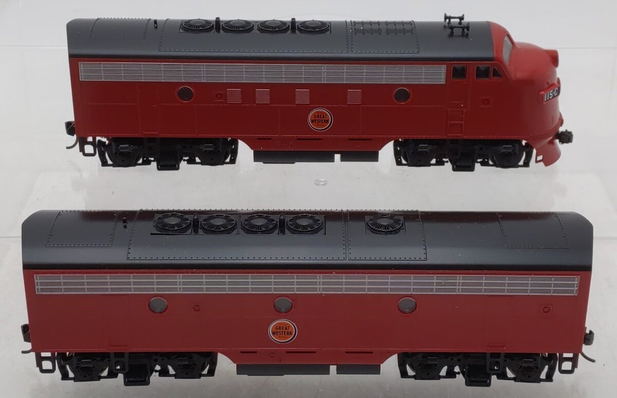 Stewart Hobbies 5631 HO Scale A Unit & Dummy B Unit Diesel Locomotive LN/Box