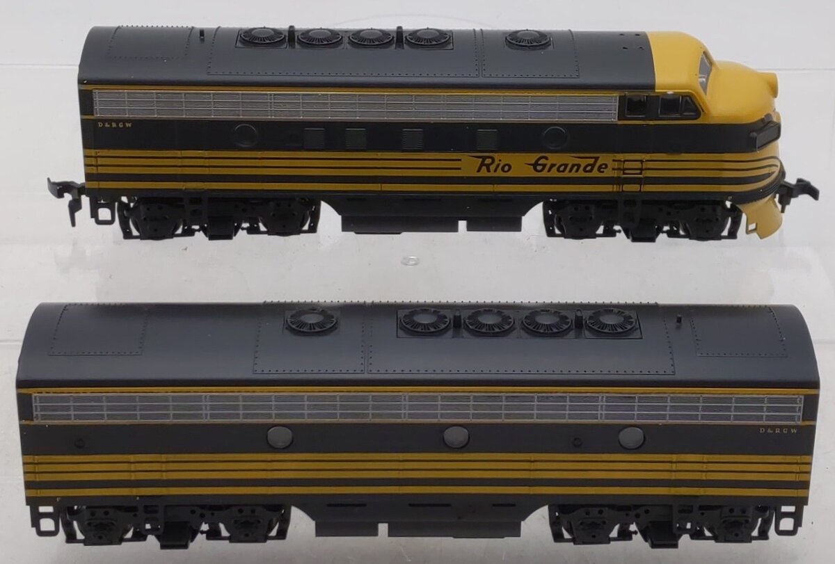 Stewart Hobbies 9190/9191 HO Scale Rio Grande A/B Unit Diesel Locomotives LN/Box