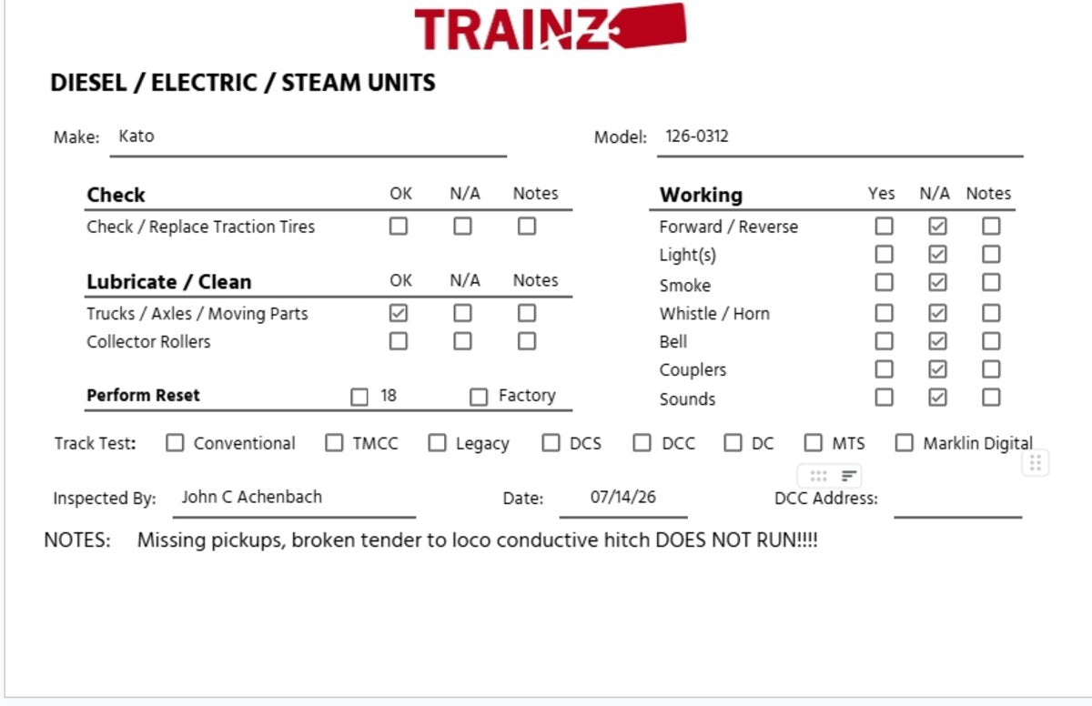 Kato 126-0312 N BNSF Excursion 4-8-4 GS-4 Black #4449/Box