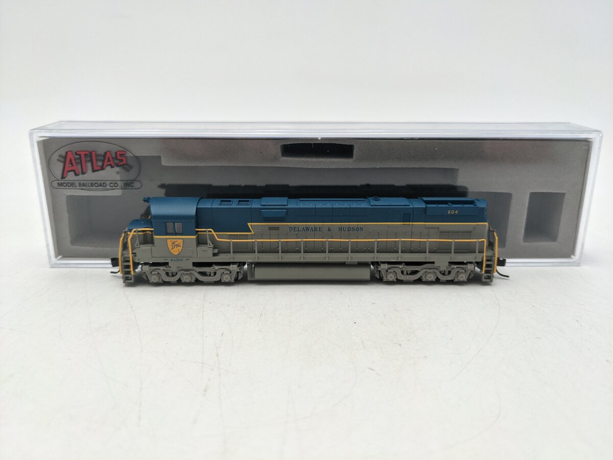 Atlas 54021 N Scale Delaware & Hudson C628 Phase 1 Diesel Locomotive #604