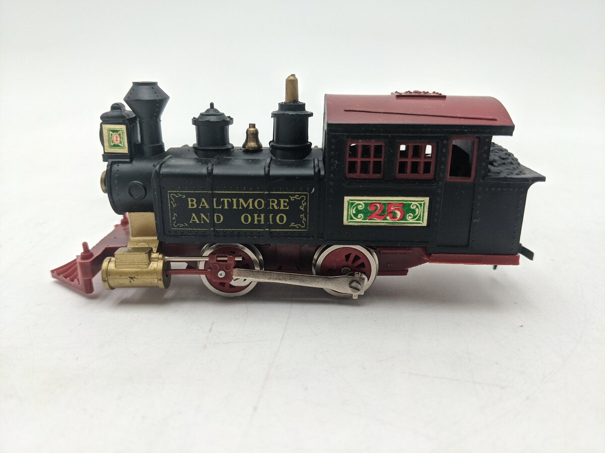 Life Like 433-8300 HO Scale Baltimore & Ohio Locomotive #25 EX