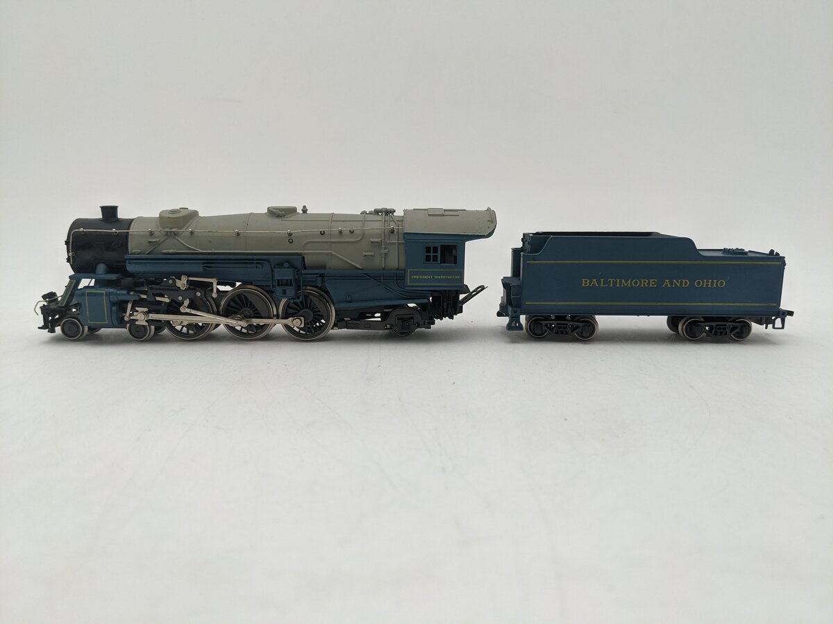 Rivarossi HO Scale B&O 4-6-2 President Washington Steam Loco & Tender EX