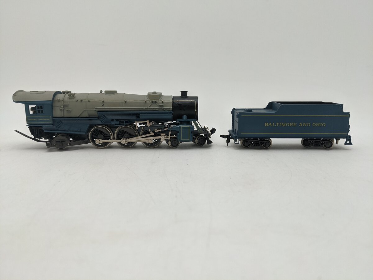 Rivarossi HO Scale B&O 4-6-2 President Washington Steam Loco & Tender EX
