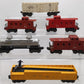 Lionel Vintage O Gauge Freight Cars #6257,6257,6257,3472,356250 [6] VG