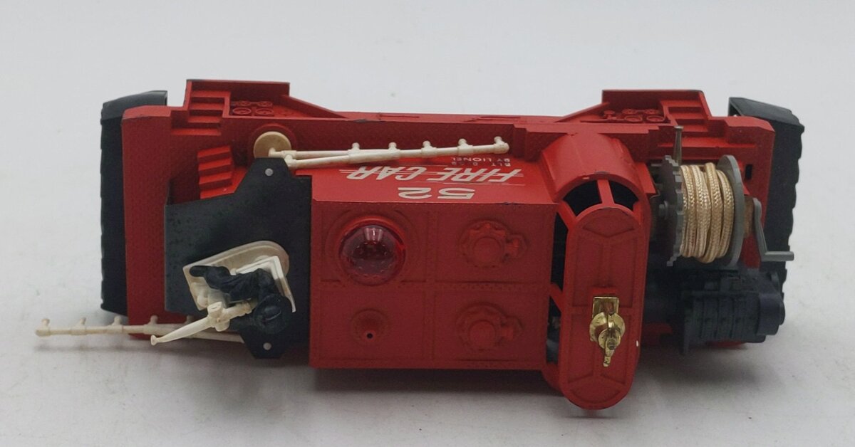Lionel 52 Vintage O Motorized Fire Car VG