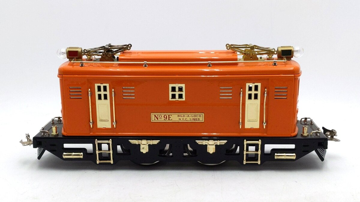 MTH 9E Standard Gauge Orange Electric Engine EX