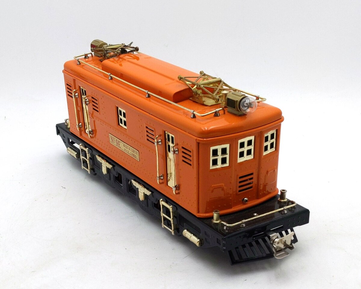 MTH 9E Standard Gauge Orange Electric Engine EX