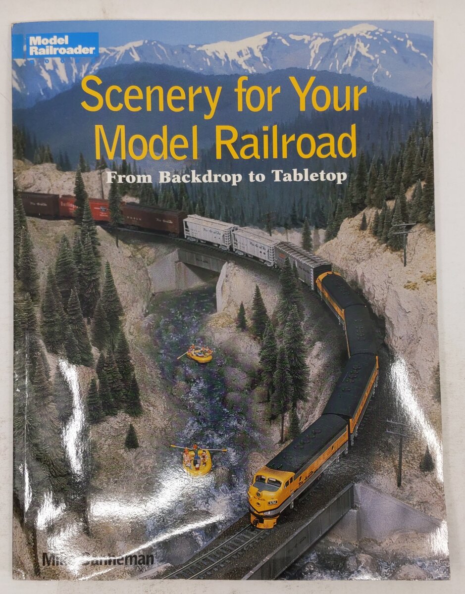 Scenery for Your Model Railroad Paperback Book By Mike Danneman VG