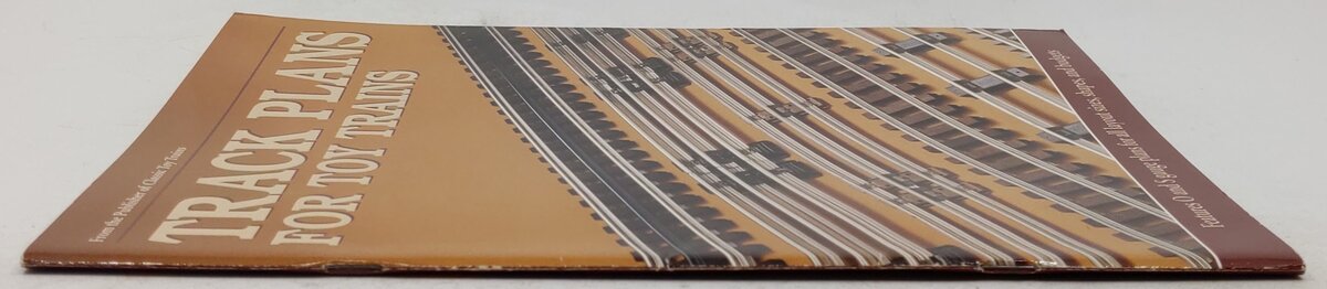 Track Plans For Toy Trains Paperback Book VG