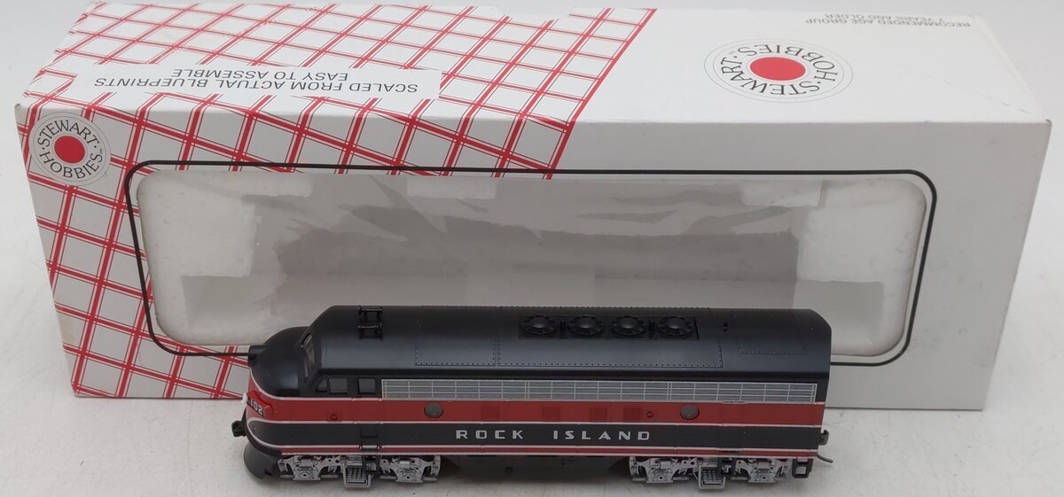 Stewart 5626 HO Rock Island EMD F7 Phase I Early A Unit Powered Diesel