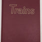 Trains Vol.23 1962-63 Hardcover Book EX