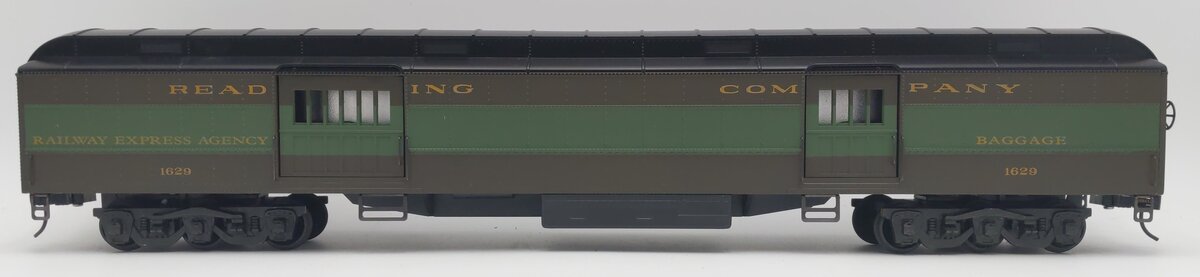 K-Line K1629 O Reading Company "REA" 18" Heavyweight Baggage Car #1629 VG/Box