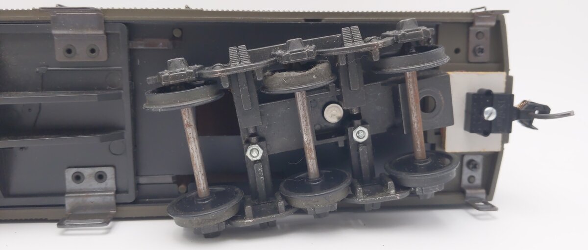 K-Line K1629 O Reading Company "REA" 18" Heavyweight Baggage Car #1629 VG/Box