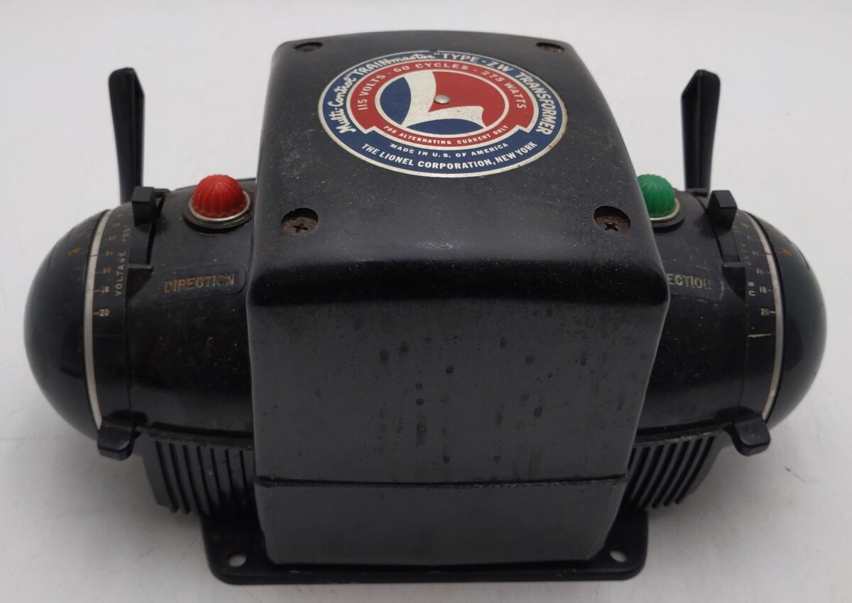 Lionel ZW O Gauge Vintage Trainmaster 275 Watt Transformer with Whistle VG