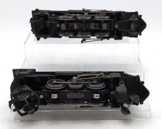 Lionel Vintage O Gauge 2-6-2 Steam Locomotives: 224 & 2026 [2] VG