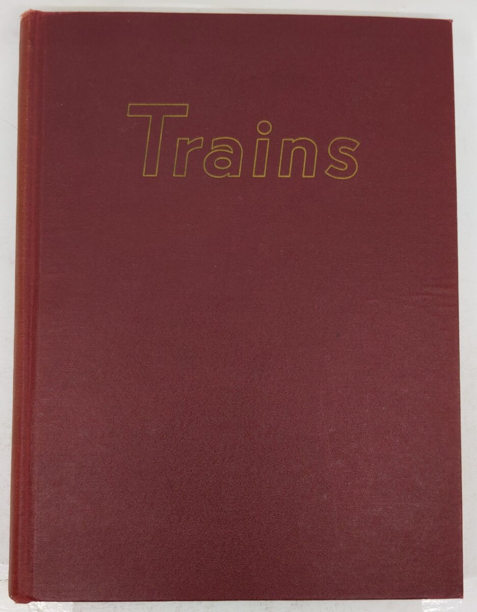 Trains Vol.8 1947-48 Hardcover Book VG