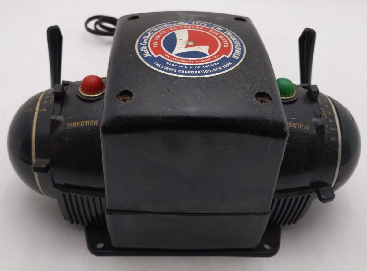 Lionel ZW O Gauge Vintage Trainmaster 275 Watt Transformer with Whistle VG