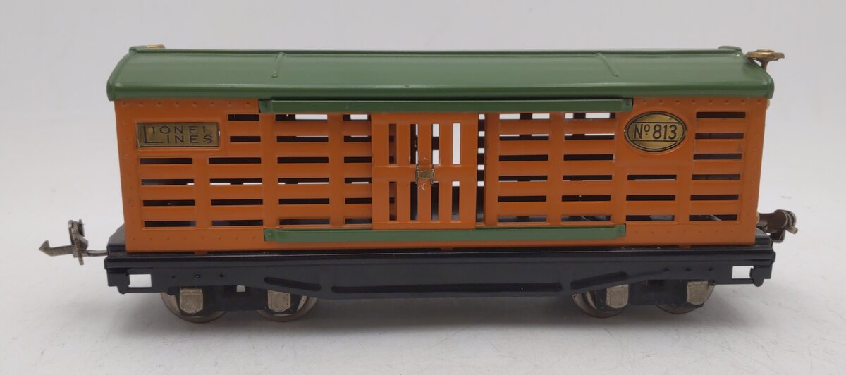 Lionel 813 Vintage O Pre-War Tinplate Stock Car