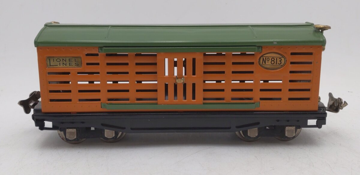 Lionel 813 Vintage O Pre-War Tinplate Stock Car