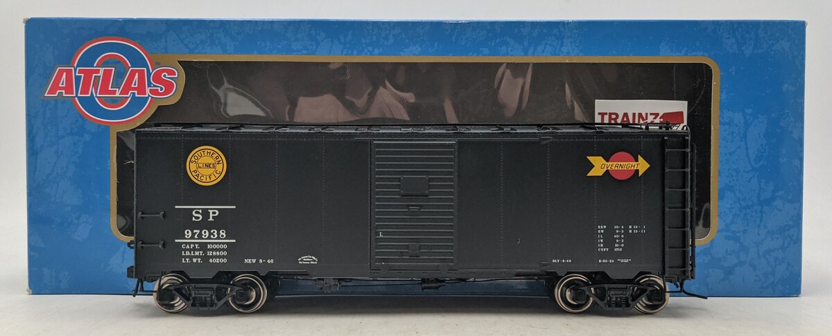 Atlas 9573-3 O Southern Pacific 40' AAR Single Door Boxcar #97938 (2-Rail) LN/Box